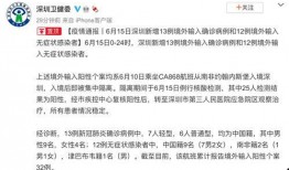 今日深圳疫情爆料,多区域现新增病例，防控措施升级中